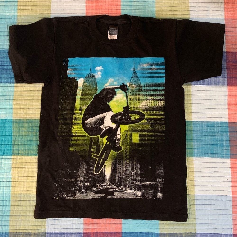 American Crusade Graphic Boys T-Shirt Sz Youth Sm